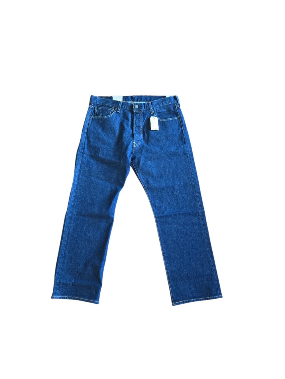 Levis 501 Original Regular Fit Straight Leg Button Fly Denim Stretch Jeans 36x29